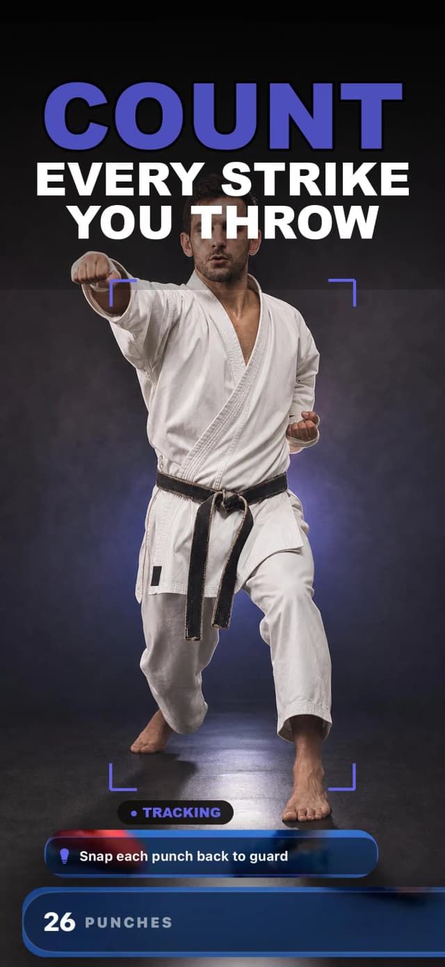 Karate AI app screen 4
