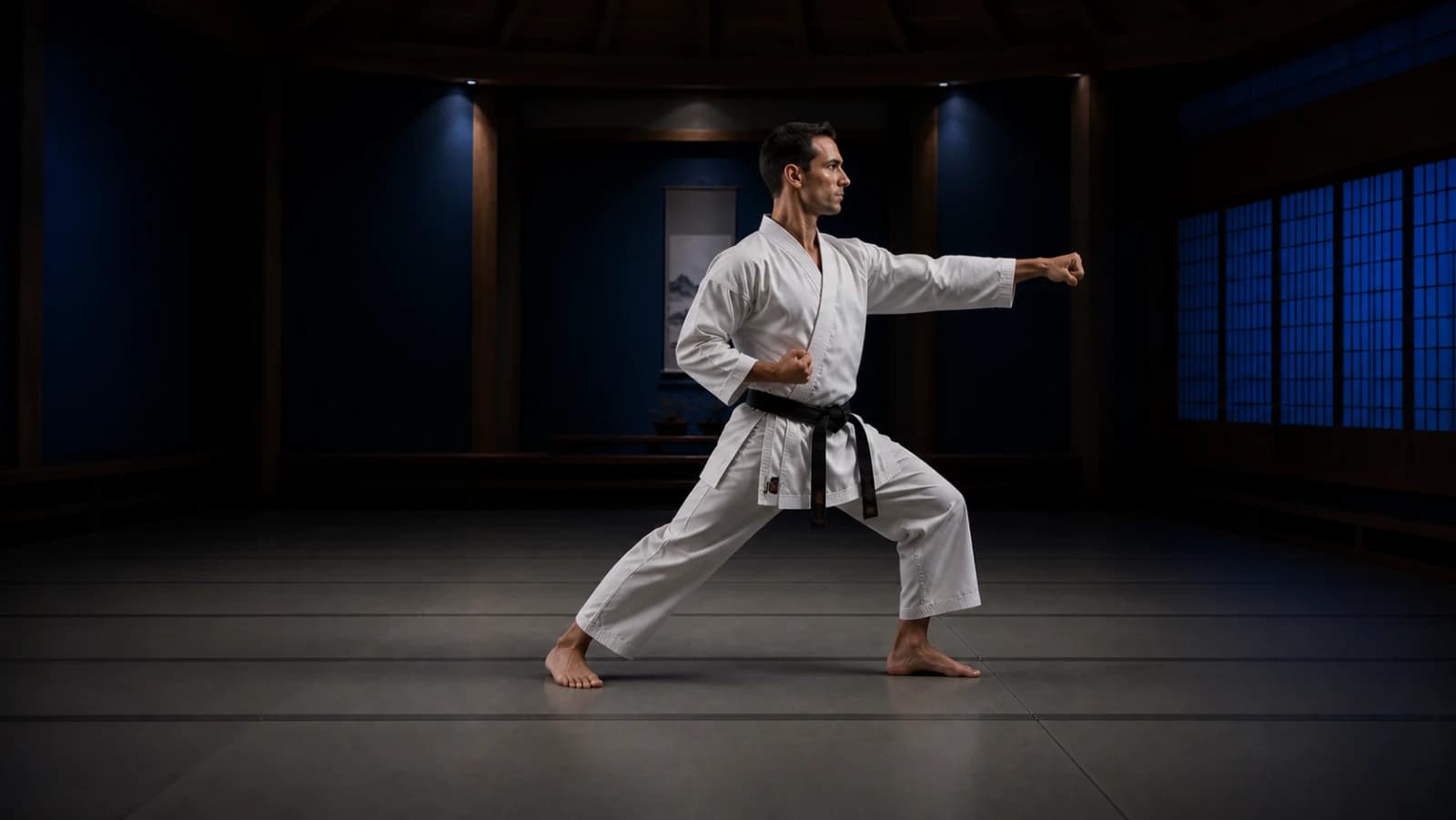 Karate Shotokan dla początkujących: pozycje, pierwsze kata i 30 dni